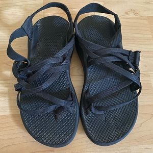 Black Chacos Sandals